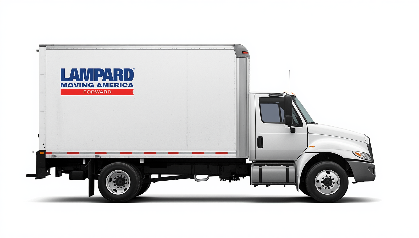 Lampard Moving box truck — full-service moving in Oklahoma City and all 50 states